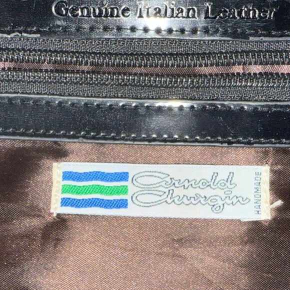 Arnold Churgin handmade Genuine Italian Leather Handbag - Picture 4 of 4